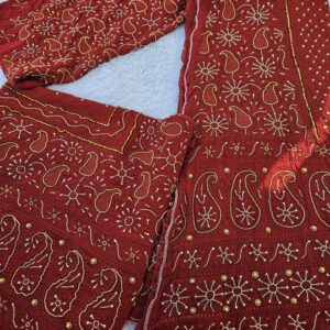 BRIDAL CHIKANKARI LEHENGA