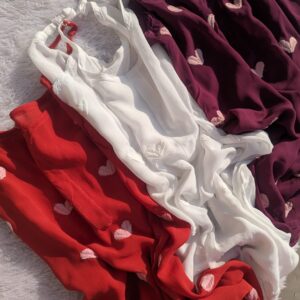 HEART WHISPER CHIKANKARI KURTI